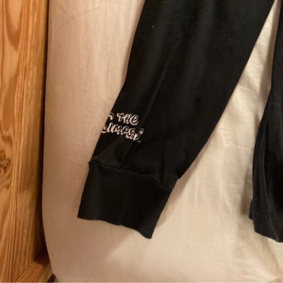 American Eagle  Large The Simpsons Black Long Sleeve T-shirt - Picture 3 of 4